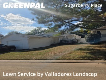 Yard Cuttingin Tomball,77375,Lawn Maintenance by Valladares Landscap, work completed in Dec , 2025