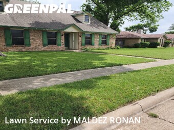 Lawn Care Servicein Garland,75042,Yard Cutting by MALDEZ RONAN, work completed in Jun , 2026