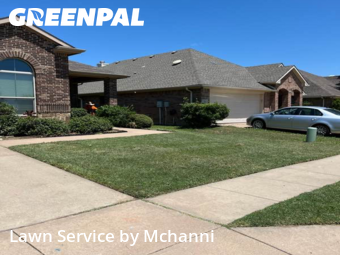 Lawn Mowingin Burleson,76028,Lawn Care Service by Mchanni, work completed in Nov , 2025
