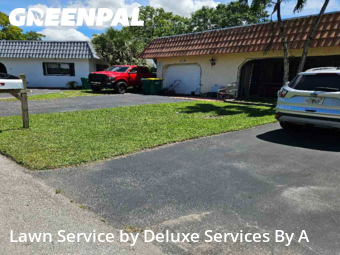 Yard Cutting in Tamarac, 33321, Lawn Maintenance by Deluxe Services By A, work completed in Nov , 2025