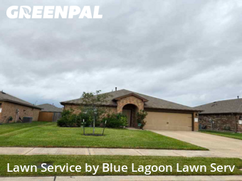 Lawn Mowing Servicein Katy,77494,Yard Cutting by Blue Lagoon Lawn Serv, work completed in Dec , 2025
