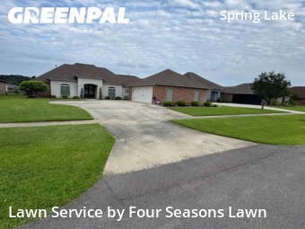Lawn Management in Walker, 70785, Yard Maintenance by Four Seasons Lawn , work completed in Dec , 2025