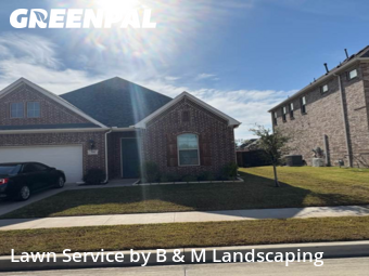 Lawn Maintenancein Euless,76039,Lawn Cutting by B & M Landscaping, work completed in Dec , 2025