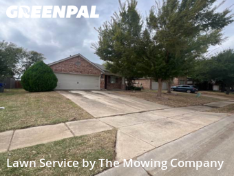 Mowing Services in Forney, 75126, Yard Mowing by The Mowing Company, work completed in Nov , 2025