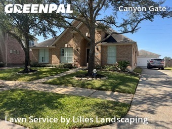 Lawn Mowingin Tomball,77377,Lawn Maintenance by Lilies Landscaping, work completed in Dec , 2025