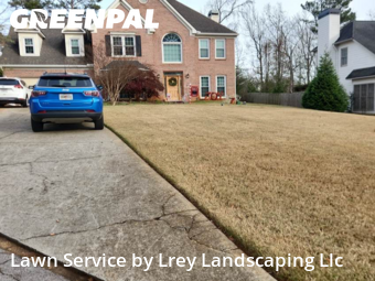 Lawn Management in Suwanee, 30024, Lawn Cutting by Lrey Landscaping Llc, work completed in Dec , 2025