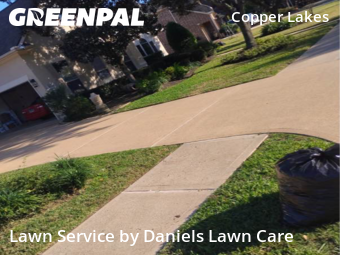 Lawn Maintenancein Houston,77095,Grass Cut by Daniels Lawn Care, work completed in Jan , 2026