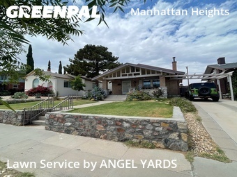 Lawn mowed in El Paso, 79930