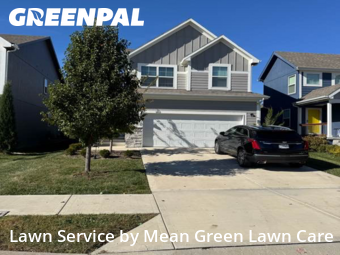 Lawn Cuttingin Blue Springs,64064,Lawn Mowing by Mean Green Lawn Care, work completed in Nov , 2025