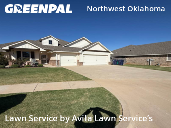 Lawn Cutin Yukon,73099,Lawn Mow by Avila Lawn Service’s, work completed in Dec , 2025