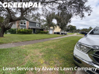 Lawn Carein Pine Hills,32818,Yard Mowing by Alvarez Lawn Company, work completed in Dec , 2025