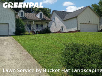 Lawn Cuttingin Kannapolis,28083,Lawn Care by Bucket Hat Landscaping, work completed in Oct , 2025