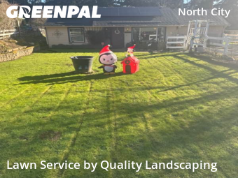 Lawn mowed in Shoreline, 98155