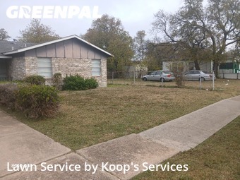 Landscaping Cleanup In Grand Prairie,75051,Landscaping Installation by Koop's Services, work completed in Dec , 2025