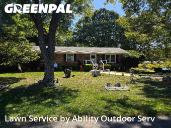 Yard Mowingin Huntersville,28078,Lawn Mowing Service by Ability Outdoor Serv, work completed in Dec , 2025