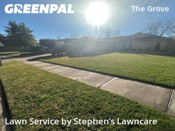 Lawn mowed in Richmond, 77406