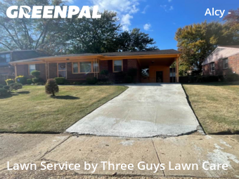 Lawn Mowing in Memphis, 38114, Mowing Services by Three Guys Lawn Care, work completed in Dec , 2025