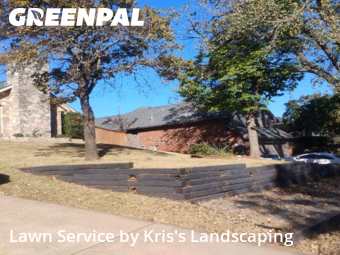 Lawn Mowingin Edmond,73013,Grass Cut by Kris's Landscaping , work completed in Dec , 2025