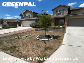 Yard Mowingin New Braunfels,78130,Lawn Maintenance by Wcj Land Services Llc, work completed in Dec , 2025