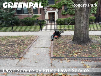 Lawn Cuttingin Chicago,60645,Lawn Maintenance by Bruce Lawn Service, work completed in Dec , 2025