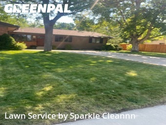 Lawn Cuttingin Centennial,80122,Grass Cutting by Sparkle Cleannn, work completed in Feb , 2026