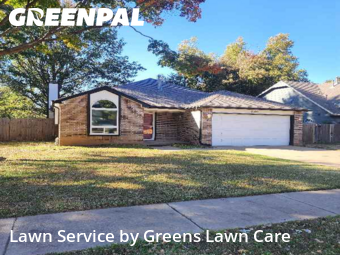 Mowing Services in Broken Arrow, 74011, Backyard Mowing by Greens Lawn Care, work completed in Dec , 2025