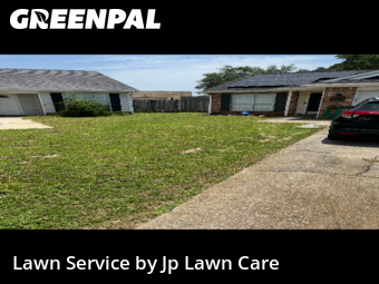 Completed mowing work