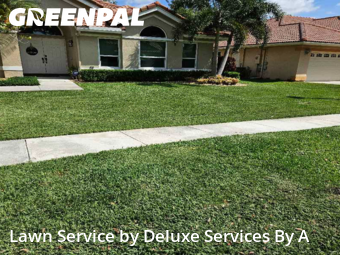Lawn Mowingin Plantation,33322,Lawn Mow by Deluxe Services By A, work completed in Dec , 2025