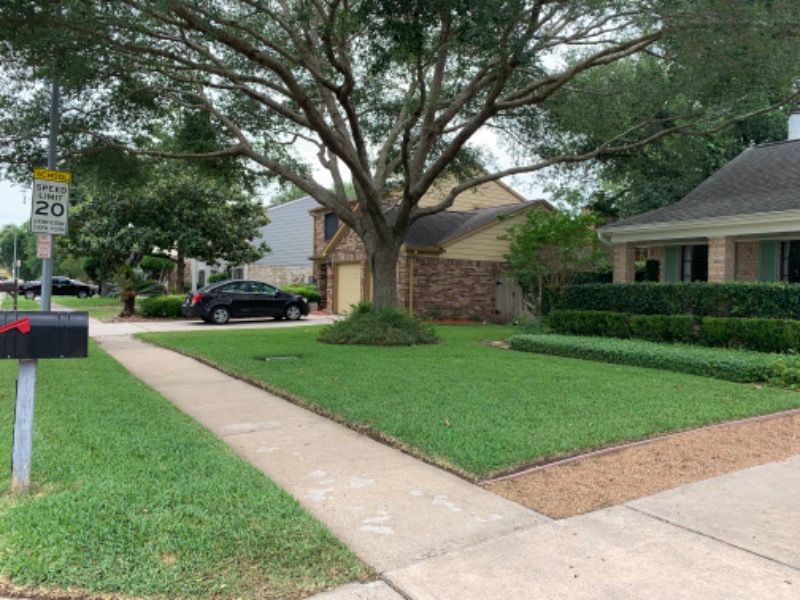 Yard mowing company in Houston, TX, 77075