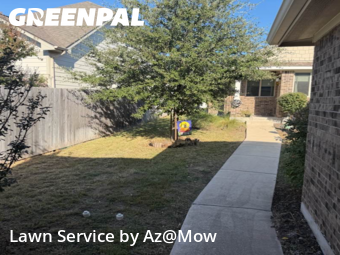 Yard Mowing in Pflugerville, 78660, Yard Care by Az@Mow, work completed in Nov , 2025