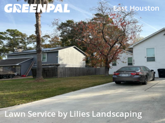 Yard Mowingin Houston,77078,Lawn Mow by Lilies Landscaping, work completed in Dec , 2025