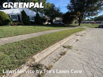 Front Yard Mowing in Xenia, 45385, Yard Mowing by Tre’s Lawn Care, work completed in Oct , 2025
