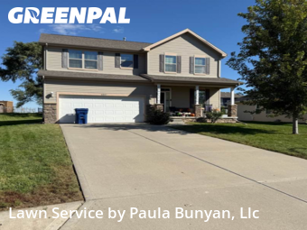 Front Yard Mowing in Bellevue, 68147, Yard Management by Paula Bunyan, Llc, work completed in Nov , 2025