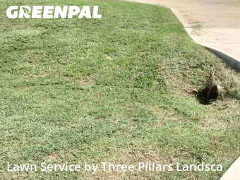 Lawn Cuttingin Grapevine,76051,Lawn Cutting by Three Pillars Landsca, work completed in Nov , 2025