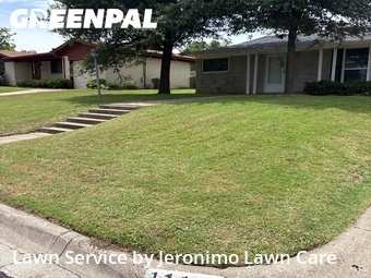 Lawn Carein Benbrook,76126,Lawn Care Service by Jeronimo Lawn Care , work completed in Jun , 2026