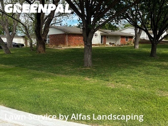 Backyard Landscaping In Lewisville,75057,Landscapers by Alfas Landscaping, work completed in Apr , 2026