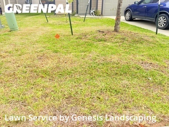 Yard Mowingin Conroe,77301,Yard Cutting by Genesis Landscaping, work completed in Jun , 2026