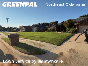 Lawn Servicein Edmond,73013,Lawn Service by J&Jlawncare, work completed in Feb , 2026