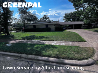 Grass Cuttingin Richardson,75080,Grass Cut by Alfas Landscaping, work completed in Dec , 2025