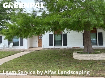 Lawn Mowing Servicein The Colony,75056,Yard Mowing by Alfas Landscaping, work completed in Jun , 2026