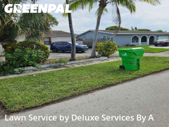 Yard Cuttingin Sunrise,33322,Lawn Care Service by Deluxe Services By A, work completed in Dec , 2025