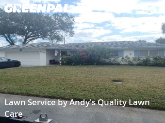 Yard Mowingin Largo,33771,Yard Mowing by Andy's Quality Lawn Care, work completed in Feb , 2026