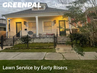 Landscapers In New Orleans,70115,Landscaping Services by Early Risers, work completed in Feb , 2026