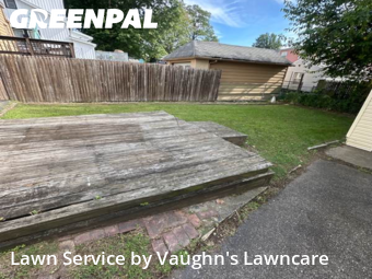 Front Yard Mowing in Union, 7083, Lawn Mowing by Vaughn's Lawncare, work completed in Nov , 2025