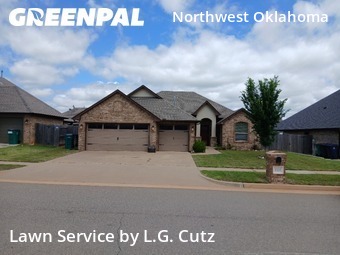 Yard Cuttingin Yukon,73099,Lawn Service by L.G. Cutz, work completed in Jun , 2026