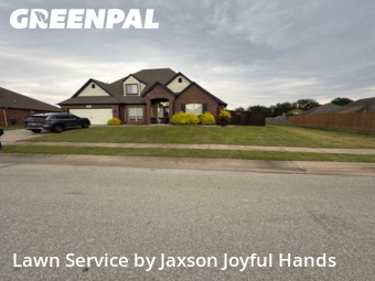 Lawn Work in Broken Arrow, 74012, Yard Services by Jaxson Joyful Hands, work completed in Oct , 2025