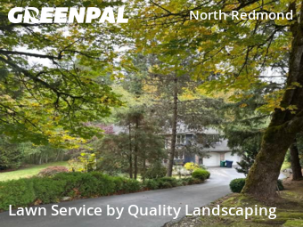 Backyard Mowing in Redmond, 98052, Backyard Mowing by Quality Landscaping, work completed in Oct , 2025