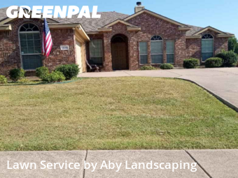 Yard Cuttingin Wylie,75098,Grass Cutting by Aby Landscaping, work completed in Nov , 2025