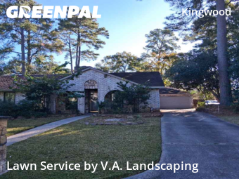 Grass Cuttingin Humble,77339,Lawn Service by V.A. Landscaping, work completed in Nov , 2025