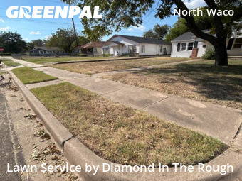 Lawn Care in Waco, 76708, Lawn Maintenance by Diamond In The Rough, work completed in Nov , 2025